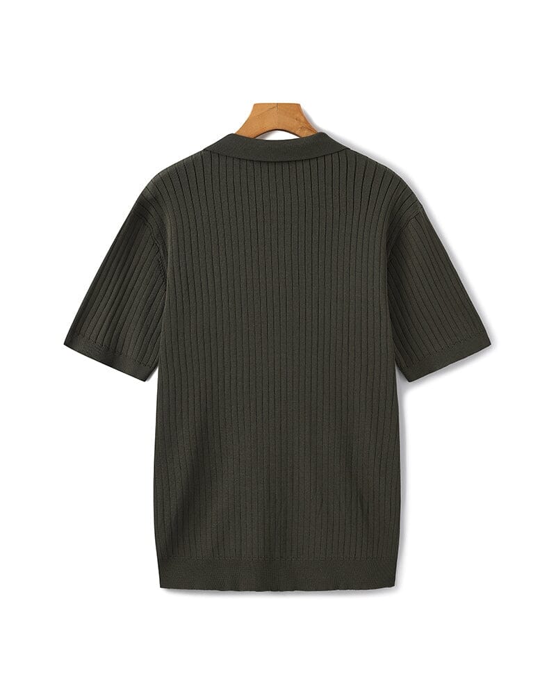 Premium Striped Polo