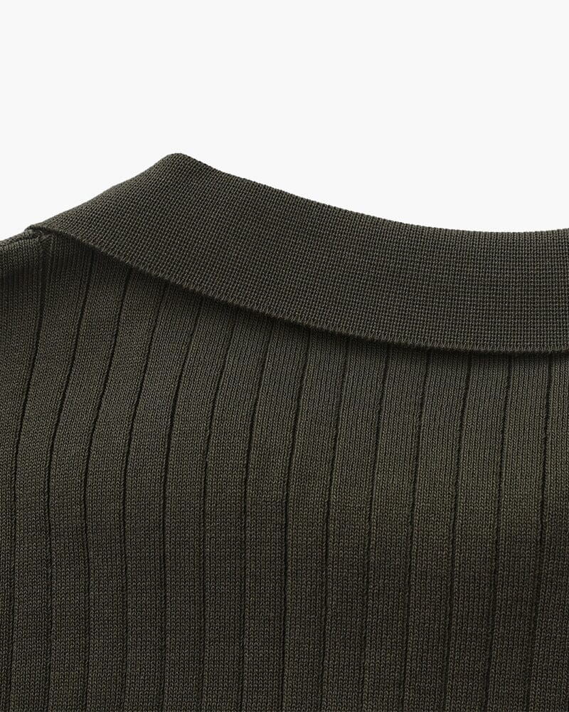 Premium Striped Polo