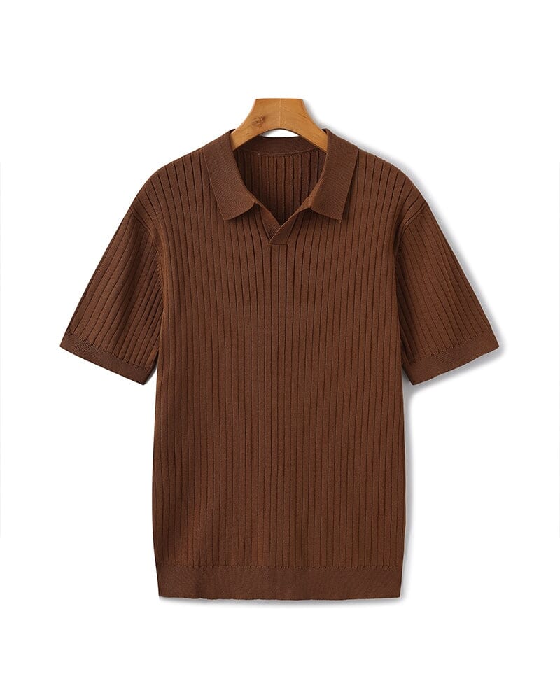 Premium Striped Polo