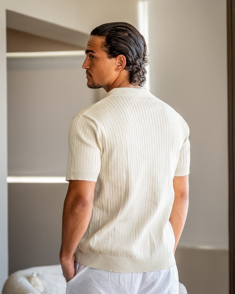 Premium Striped Polo