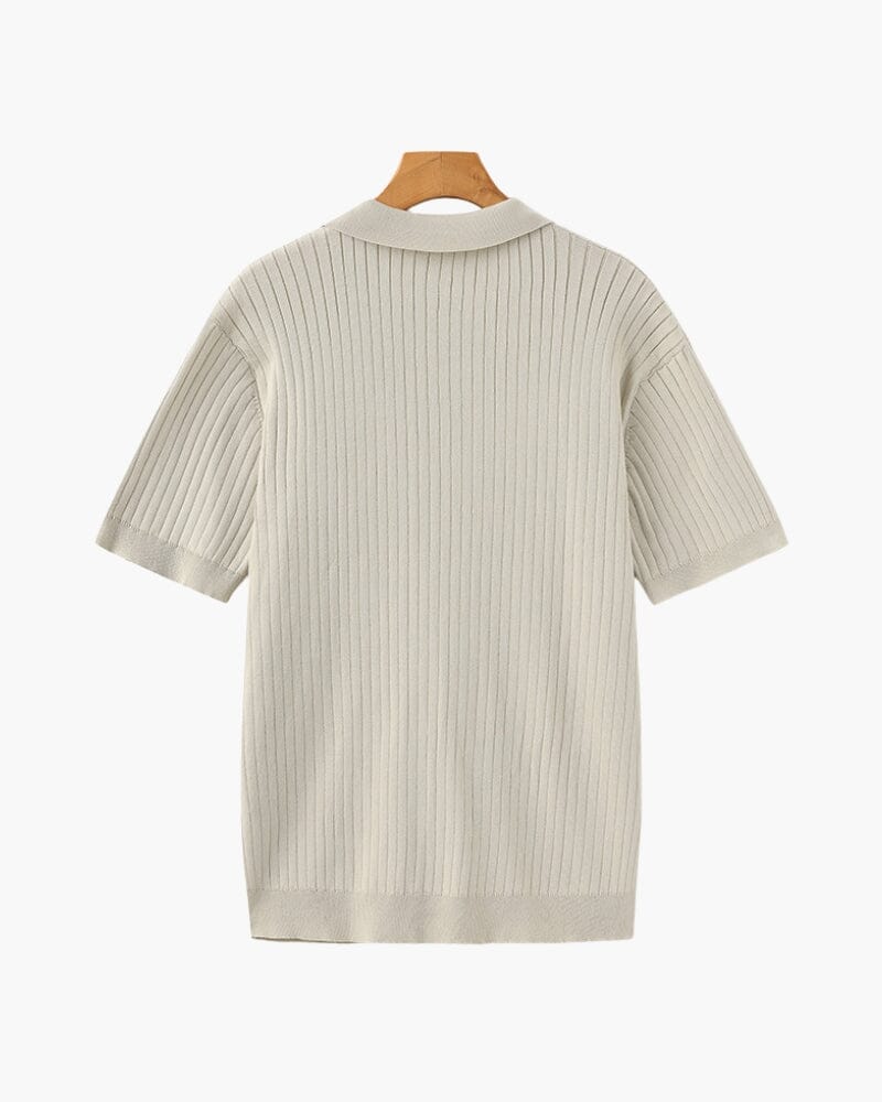 Premium Striped Polo
