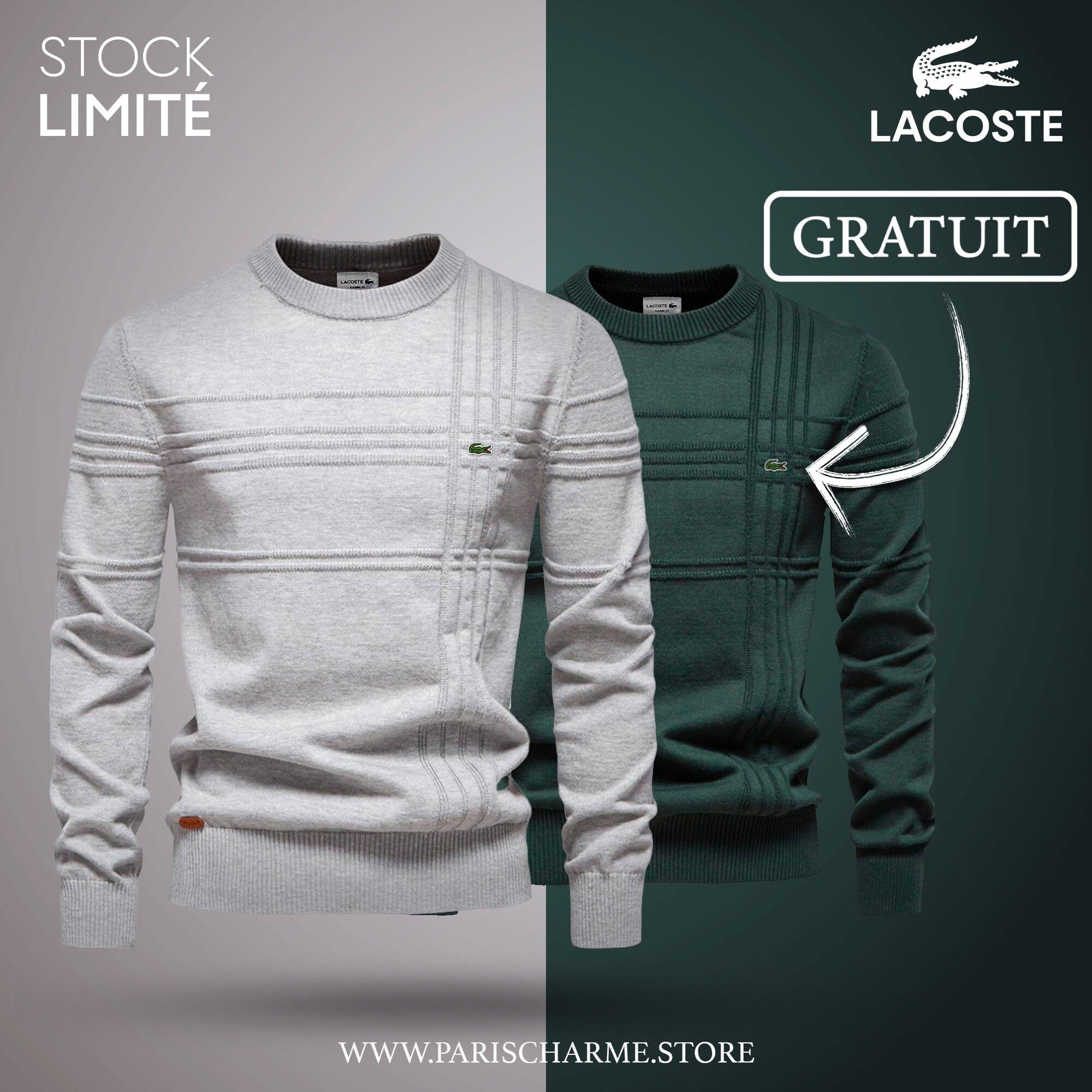 LC™ 1+1 Textured Men's Sweater (Volk Belmont)