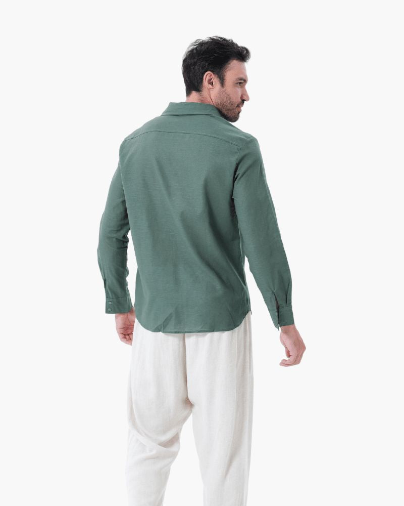Old Money Linen Set (Long Sleeve)