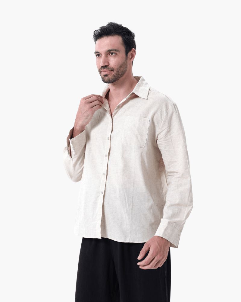 Old Money Linen Set (Long Sleeve)