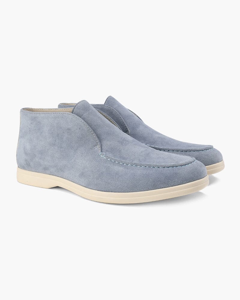 Old Money High Luxury Suede Loafers