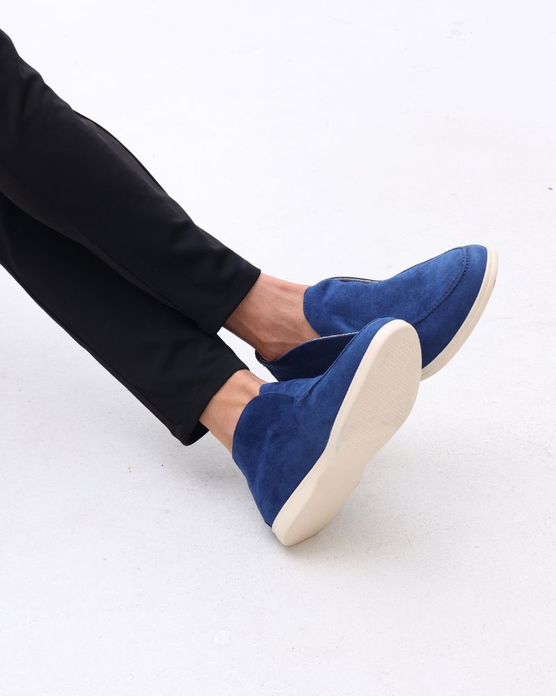 Old Money High Luxury Suede Loafers