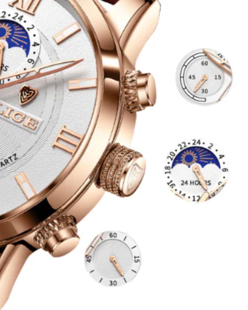 Montre classique Lugano (imperméable)