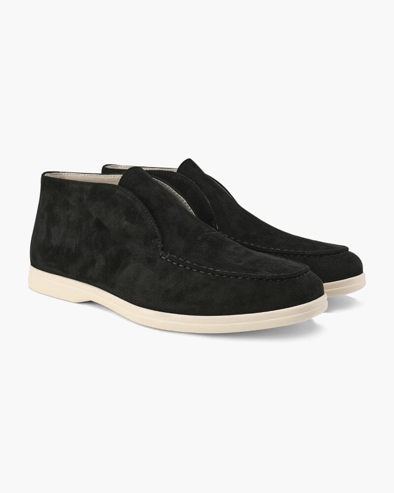 Old Money High Luxury Suede Loafers