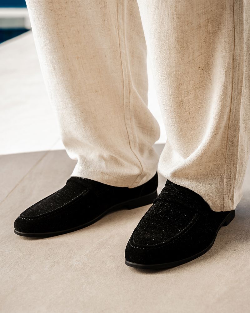 Old Money Suede Loafers