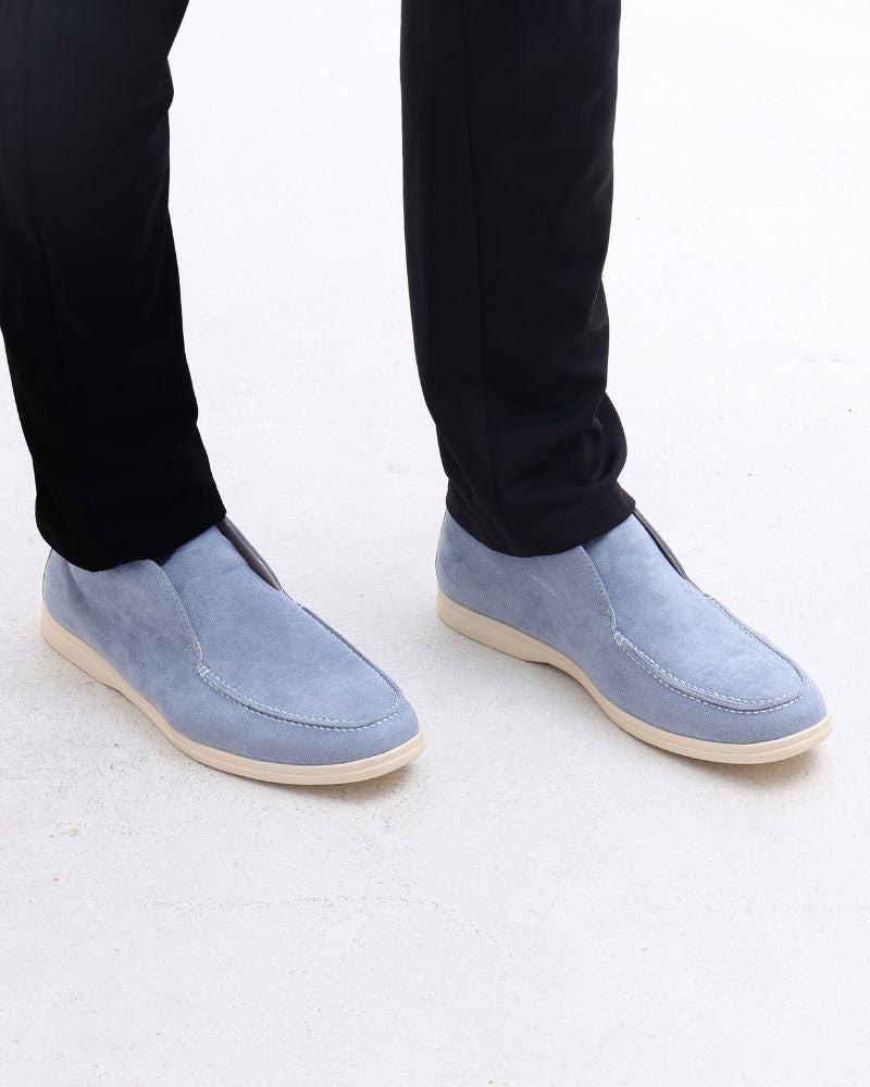 Old Money High Luxury Suede Loafers
