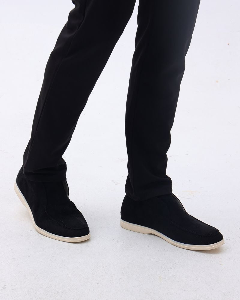 Old Money High Luxury Suede Loafers