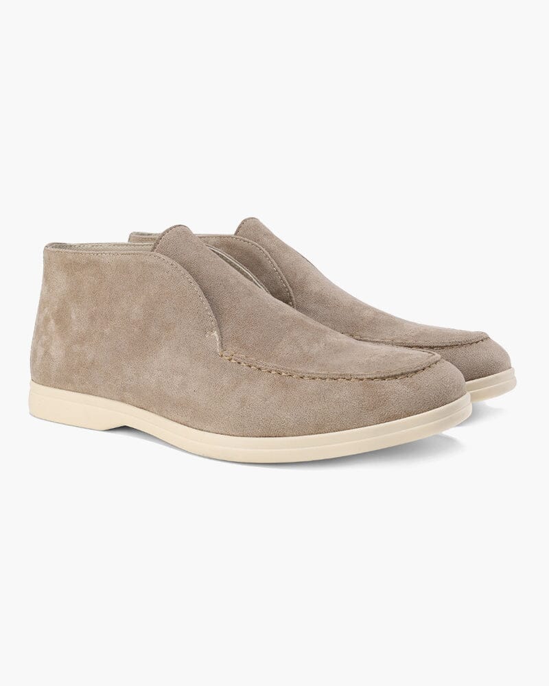 Old Money High Luxury Suede Loafers